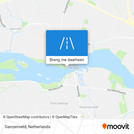 Ganzenveld kaart