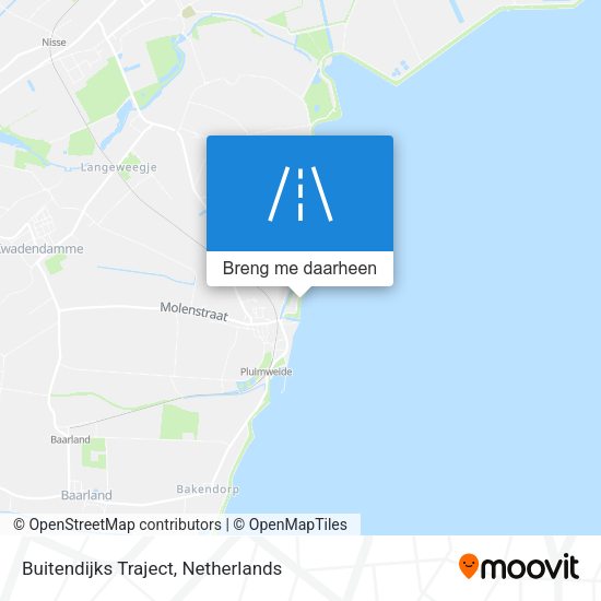 Buitendijks Traject kaart