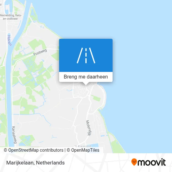 Marijkelaan kaart