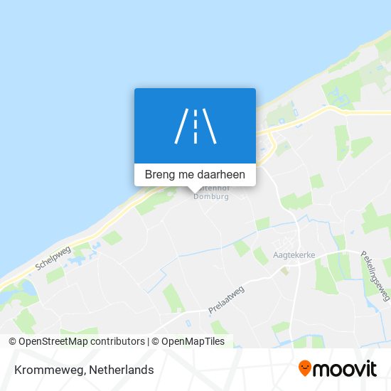 Krommeweg kaart