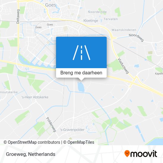 Groeweg kaart