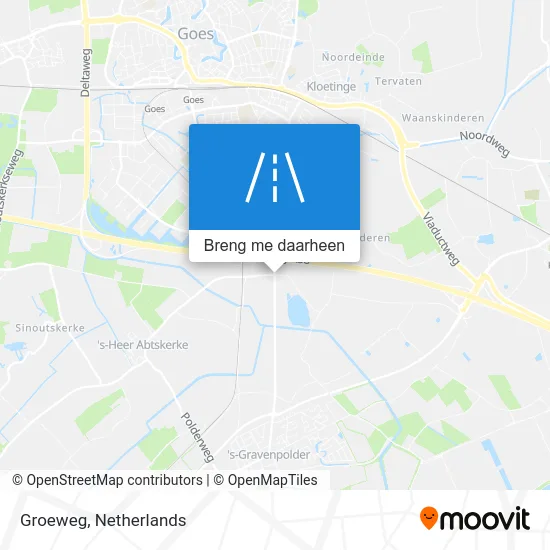 Groeweg kaart