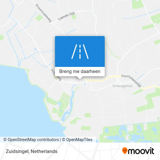 Zuidsingel kaart