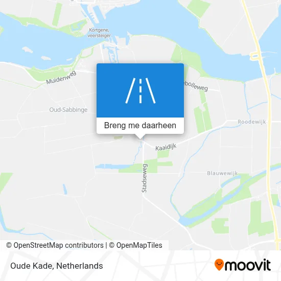 Oude Kade kaart