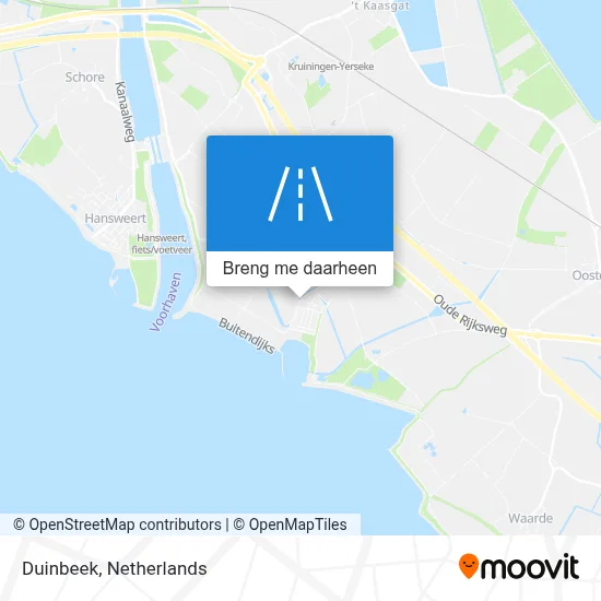 Duinbeek kaart