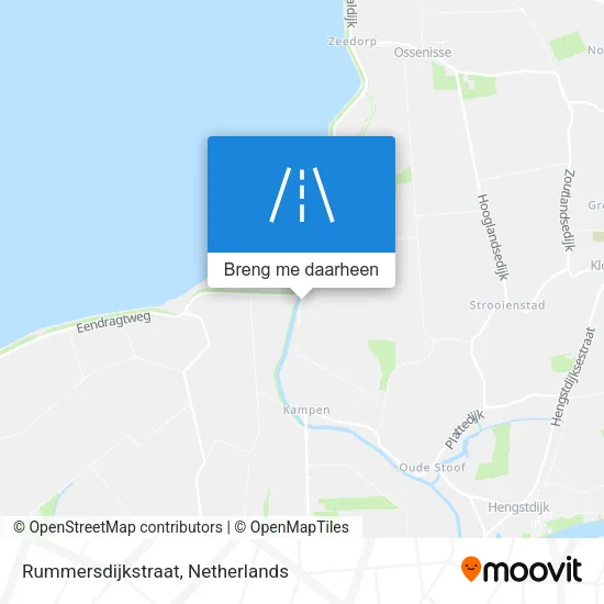 Rummersdijkstraat kaart