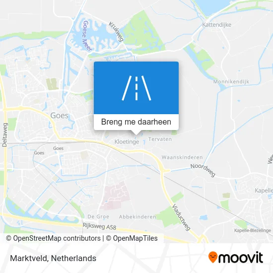 Marktveld kaart