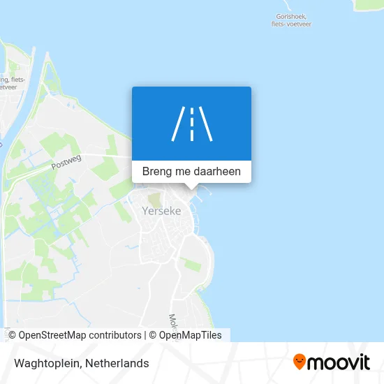 Waghtoplein kaart