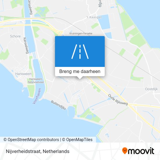 Nijverheidstraat kaart