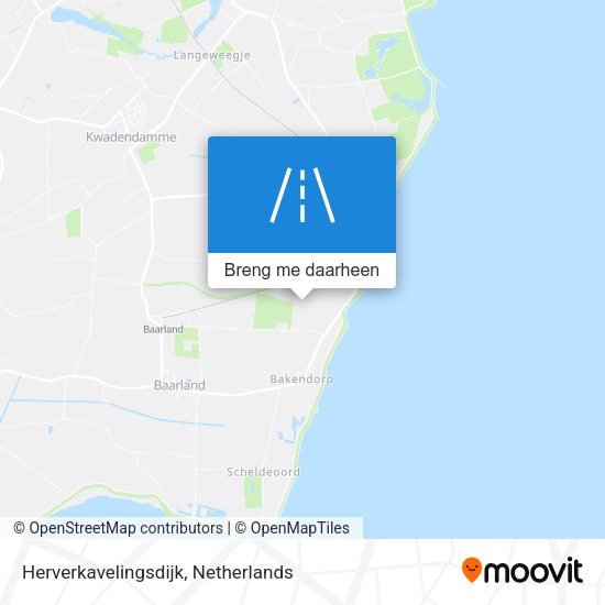 Herverkavelingsdijk kaart