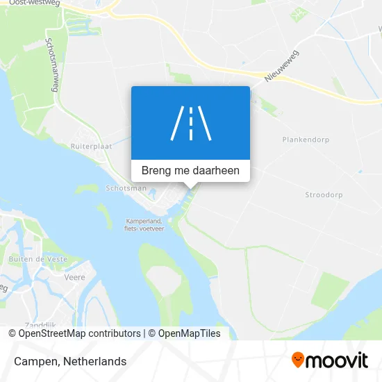 Campen kaart