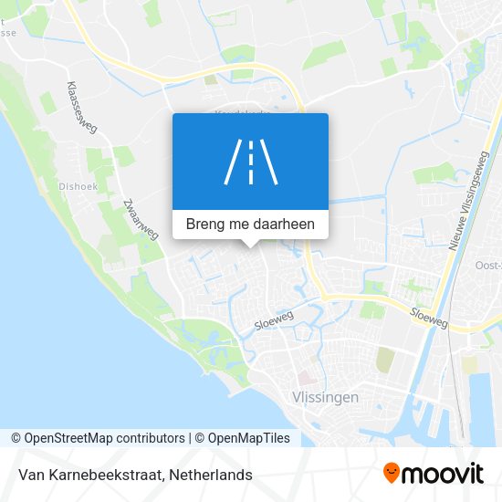 Van Karnebeekstraat kaart