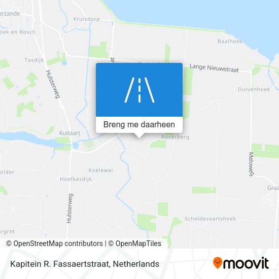 Kapitein R. Fassaertstraat kaart