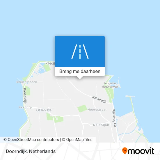 Doorndijk kaart