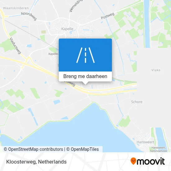 Kloosterweg kaart