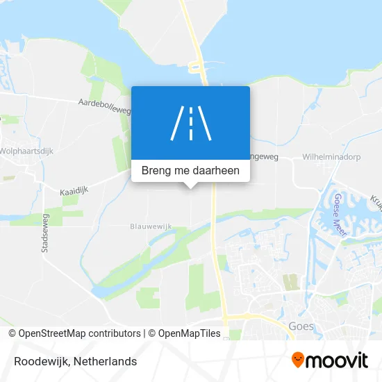 Roodewijk kaart
