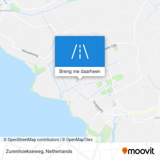 Zurenhoekseweg kaart