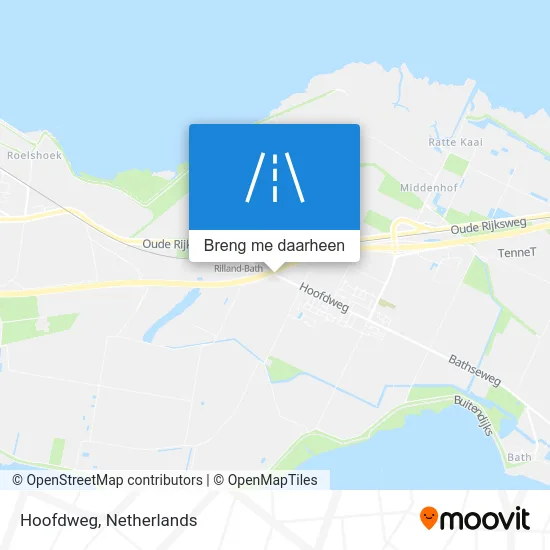 Hoofdweg kaart