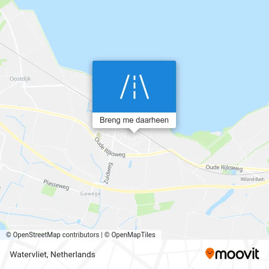 Watervliet kaart