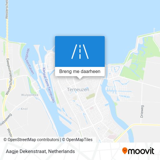 Aagje Dekenstraat kaart
