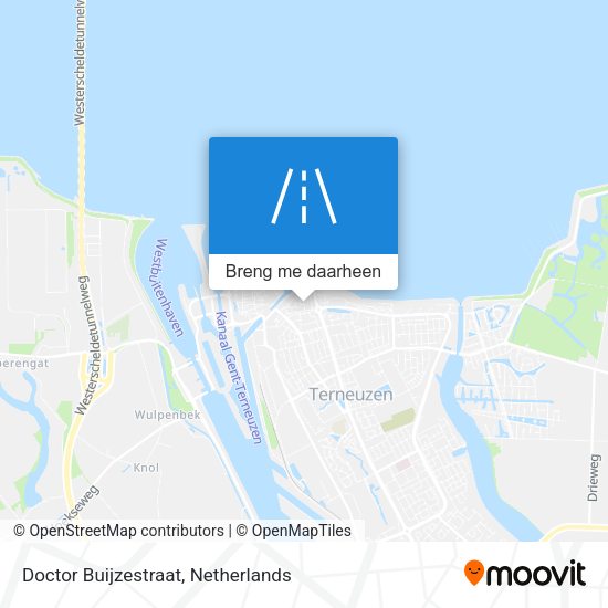 Doctor Buijzestraat kaart