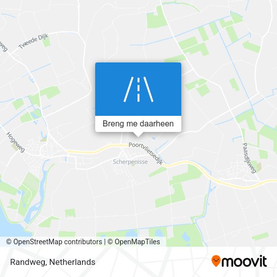 Randweg kaart