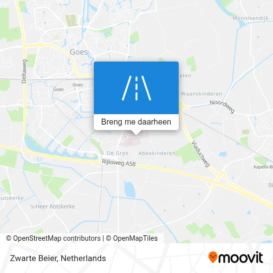 Zwarte Beier kaart