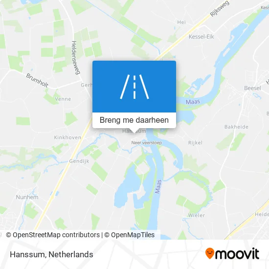 Hanssum kaart