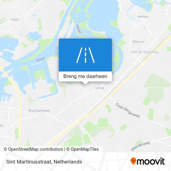 Sint Martinusstraat kaart