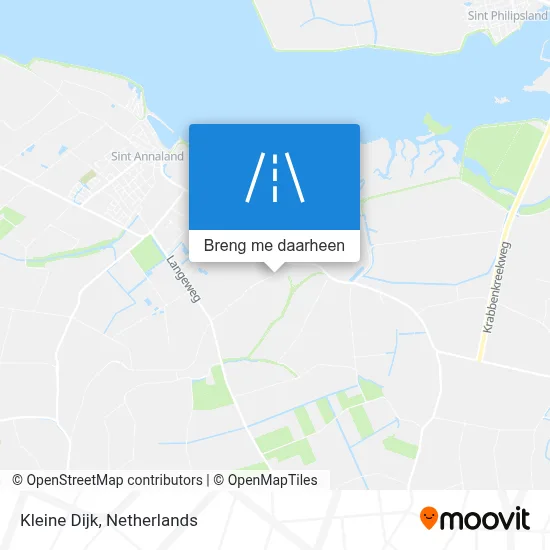 Kleine Dijk kaart