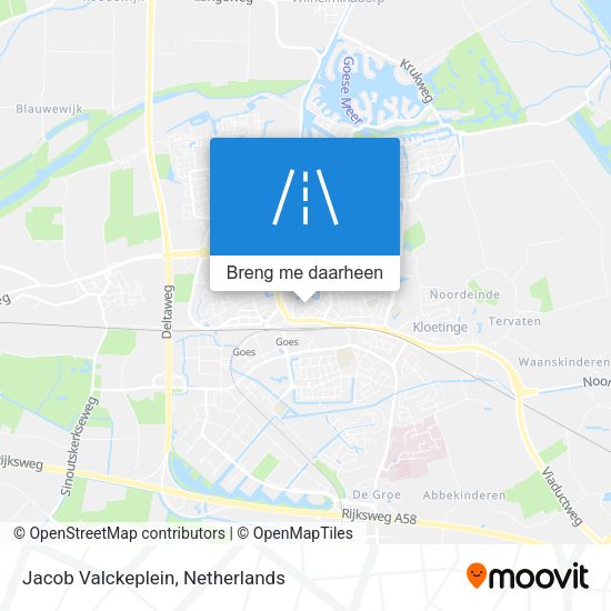 Jacob Valckeplein kaart