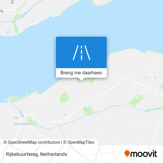 Rijkebuurtweg kaart