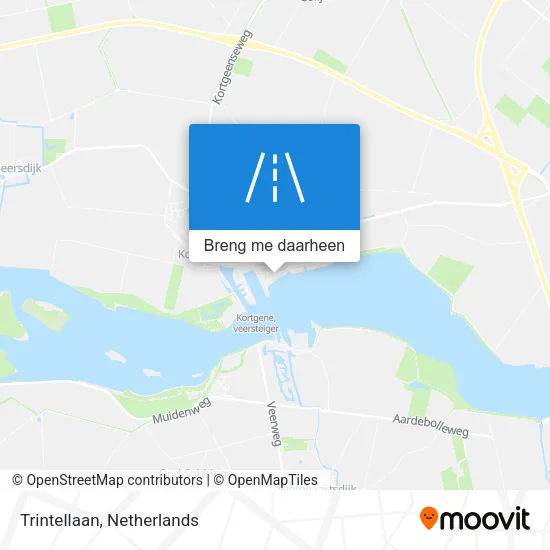 Trintellaan kaart