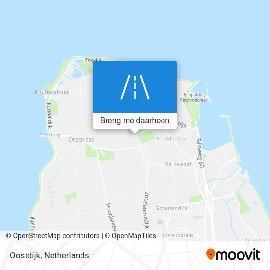 Oostdijk kaart