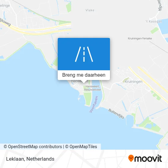 Leklaan kaart