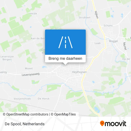 De Spool kaart