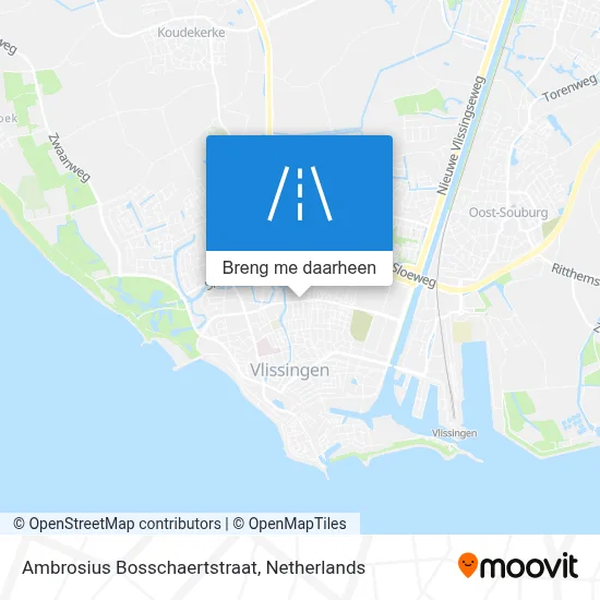 Ambrosius Bosschaertstraat kaart