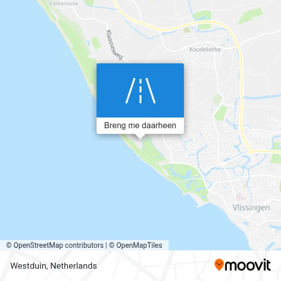 Westduin kaart