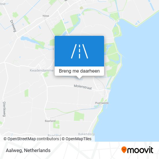 Aalweg kaart