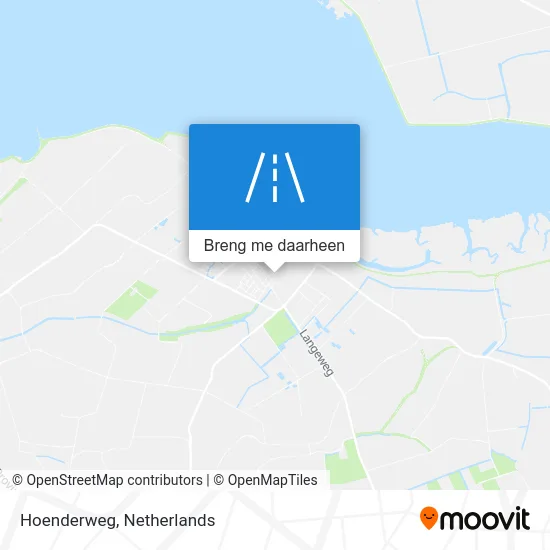 Hoenderweg kaart