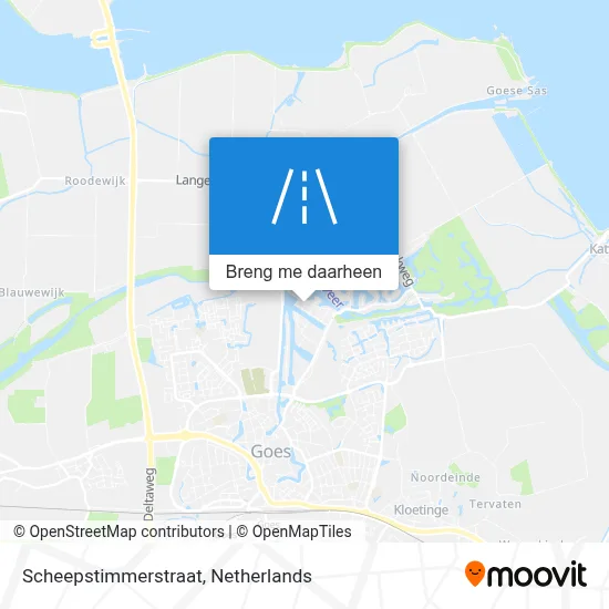 Scheepstimmerstraat kaart