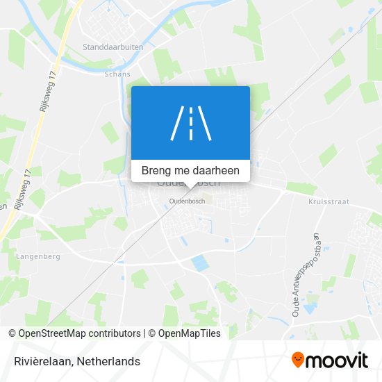 Rivièrelaan kaart
