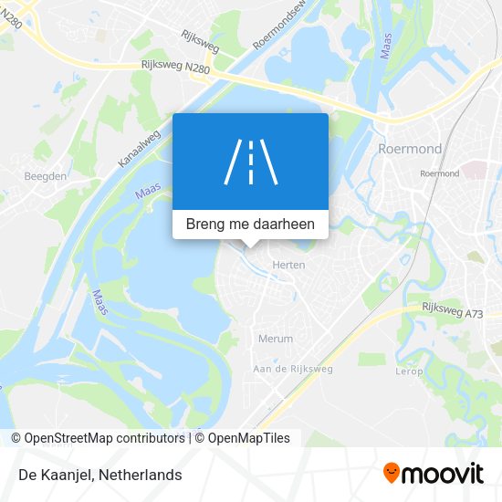 De Kaanjel kaart
