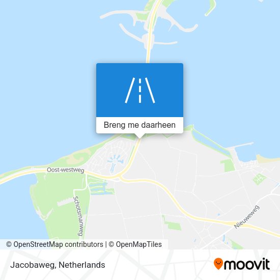 Jacobaweg kaart