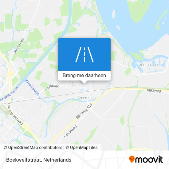 Boekweitstraat kaart