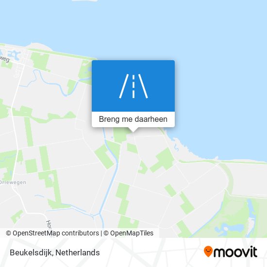 Beukelsdijk kaart