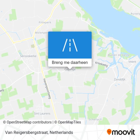 Van Reigersbergstraat kaart