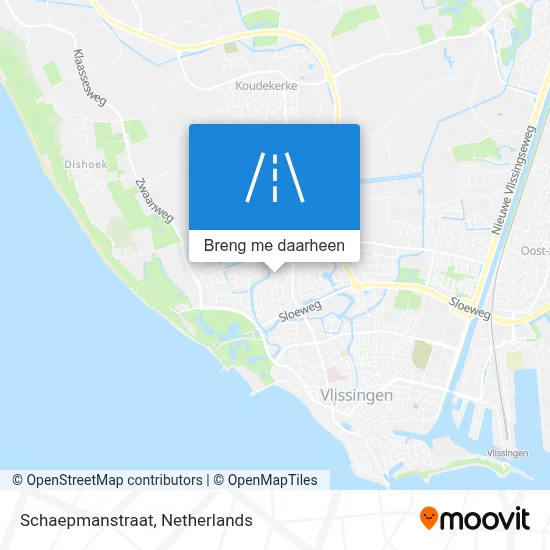 Schaepmanstraat kaart