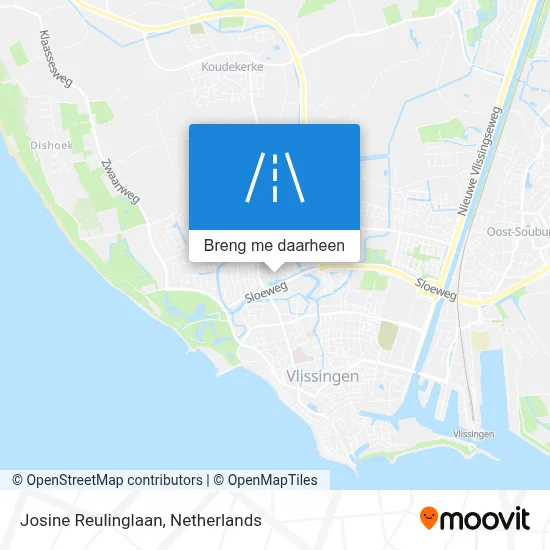 Josine Reulinglaan kaart