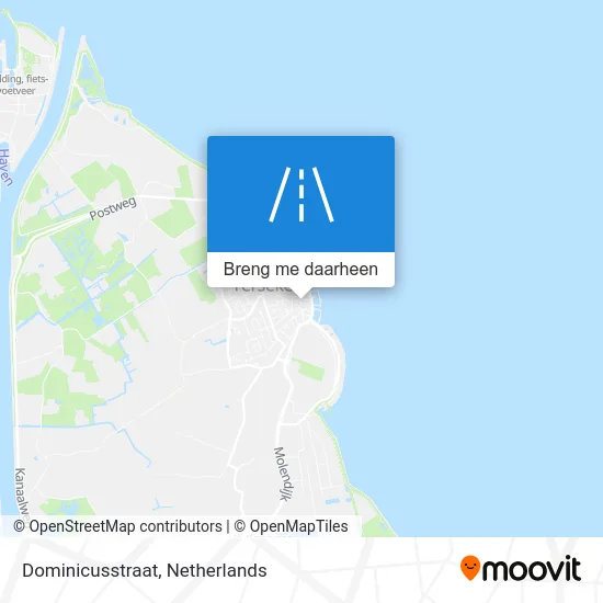 Dominicusstraat kaart